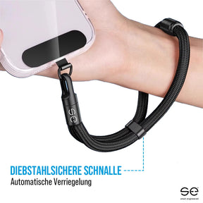 se® LANYARD – 3-in-1 Trage- und Handgelenkband