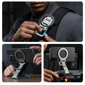 se® SNAPSTAND – Faltbares Magnet-Stativ für Handy & Kamera-Setup