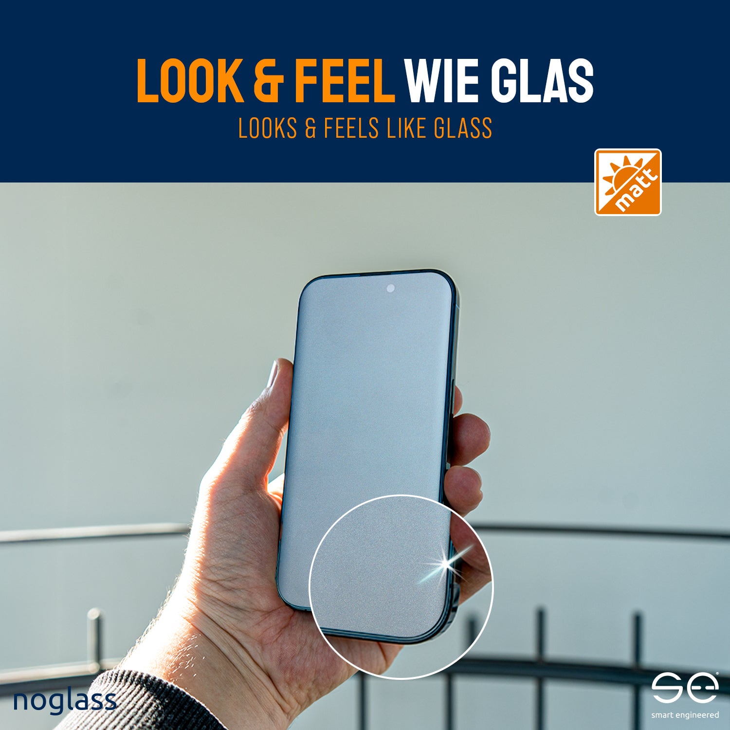 se® noglass - der unzerstörbare Displayschutz