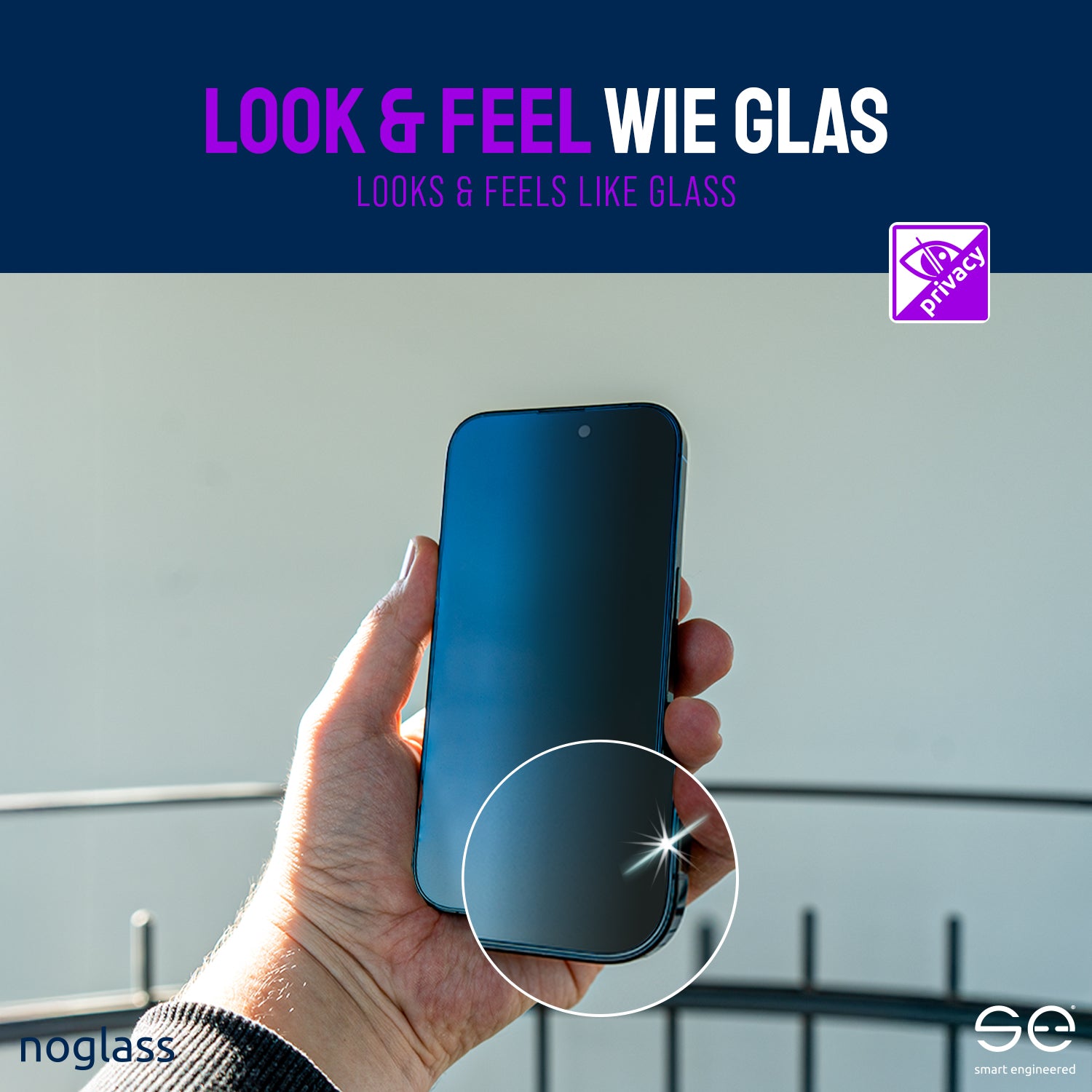se® noglass - der unzerstörbare Displayschutz