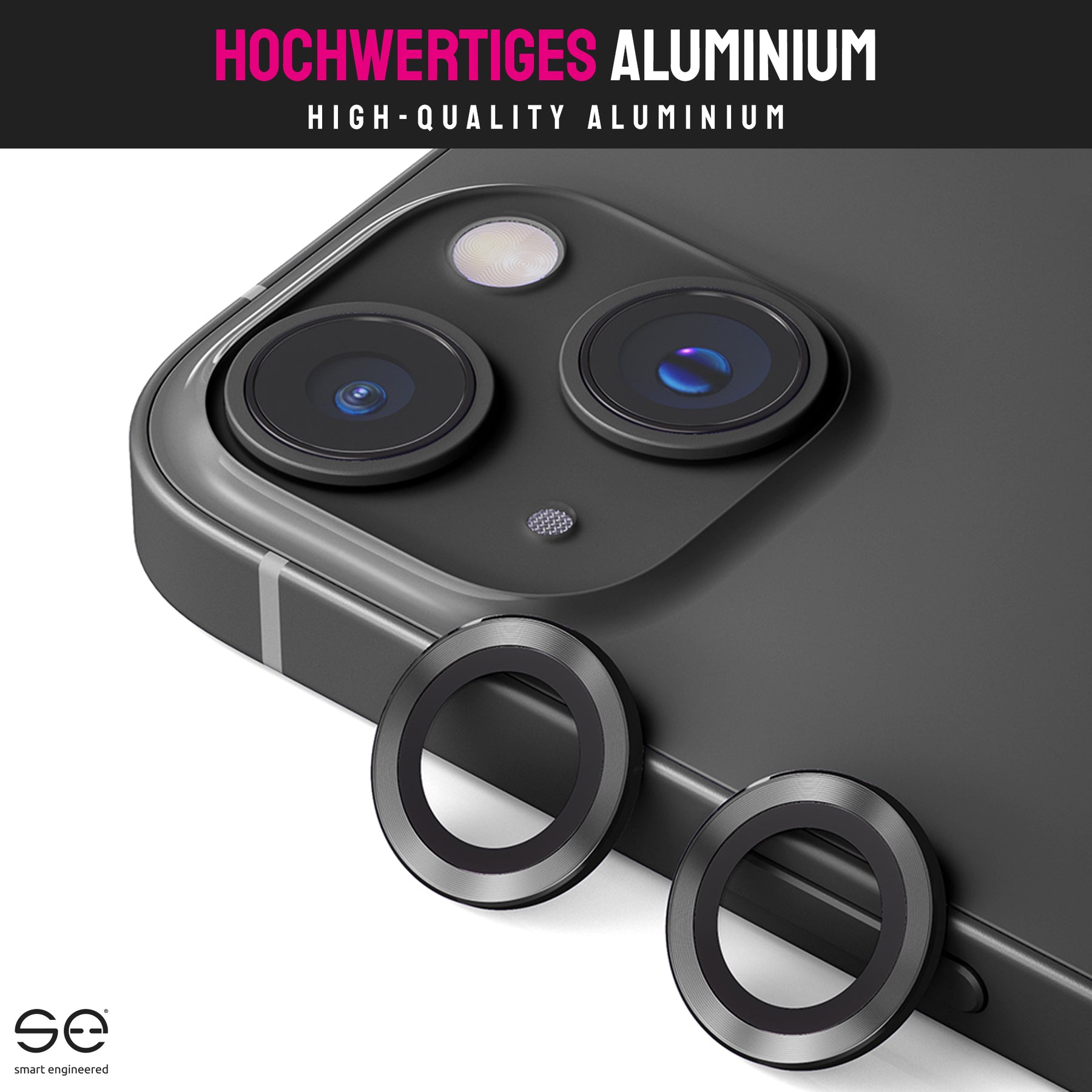 se® noglass KAMERASCHUTZ - der unzerbrechliche Kameraschutz mit 100% Bildqualität-Garantie