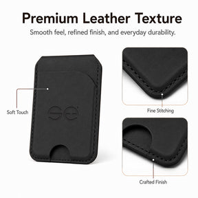 se® SNAPWALLET – Kartenhalter mit Standfunktion für MagSafe & Handys mit Magnetring