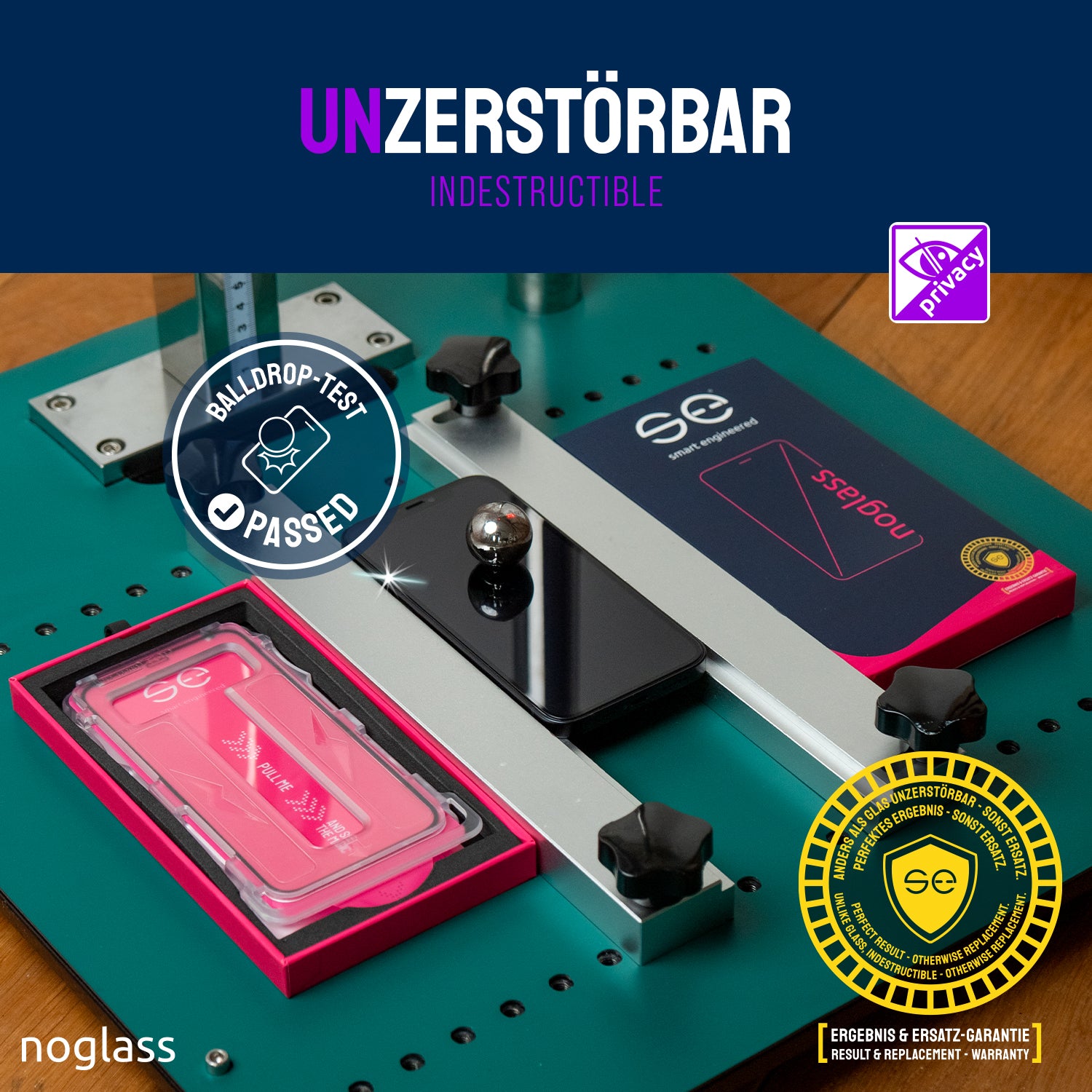 se® noglass - der unzerstörbare Displayschutz