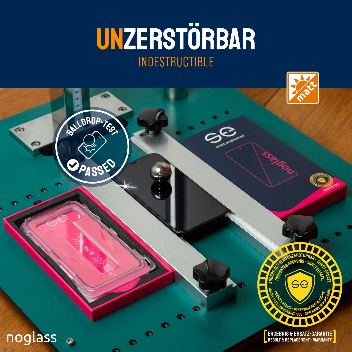 se® noglass - der unzerstörbare Displayschutz