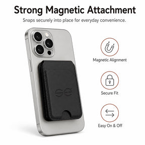 se® SNAPWALLET – Kartenhalter mit Standfunktion für MagSafe & Handys mit Magnetring