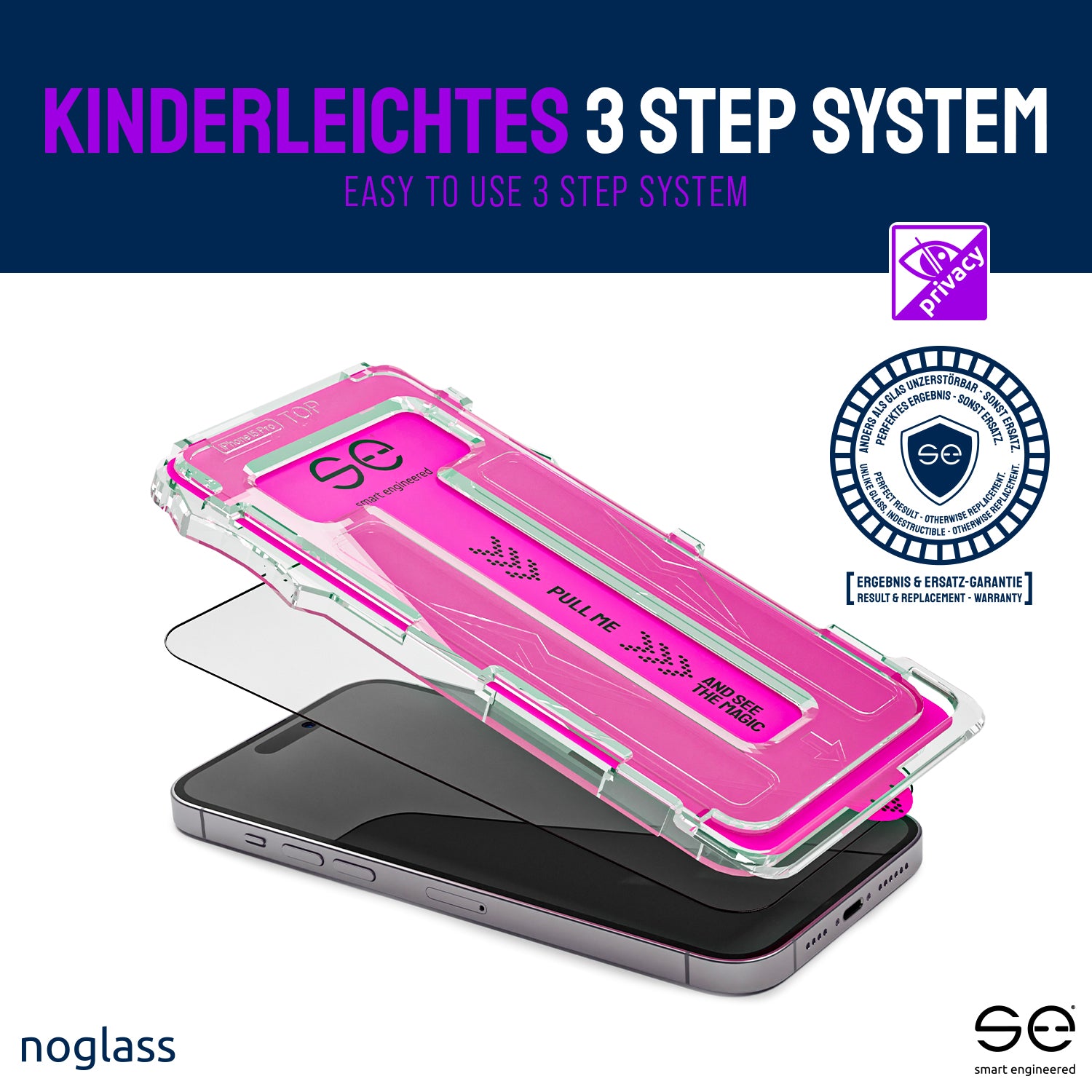 se® noglass - der unzerstörbare Displayschutz