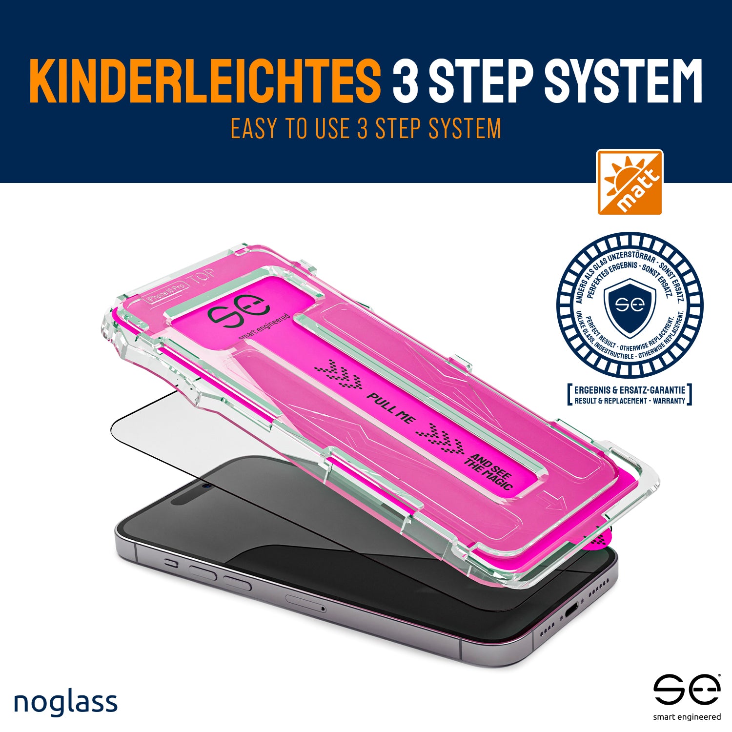 se® noglass - der unzerstörbare Displayschutz