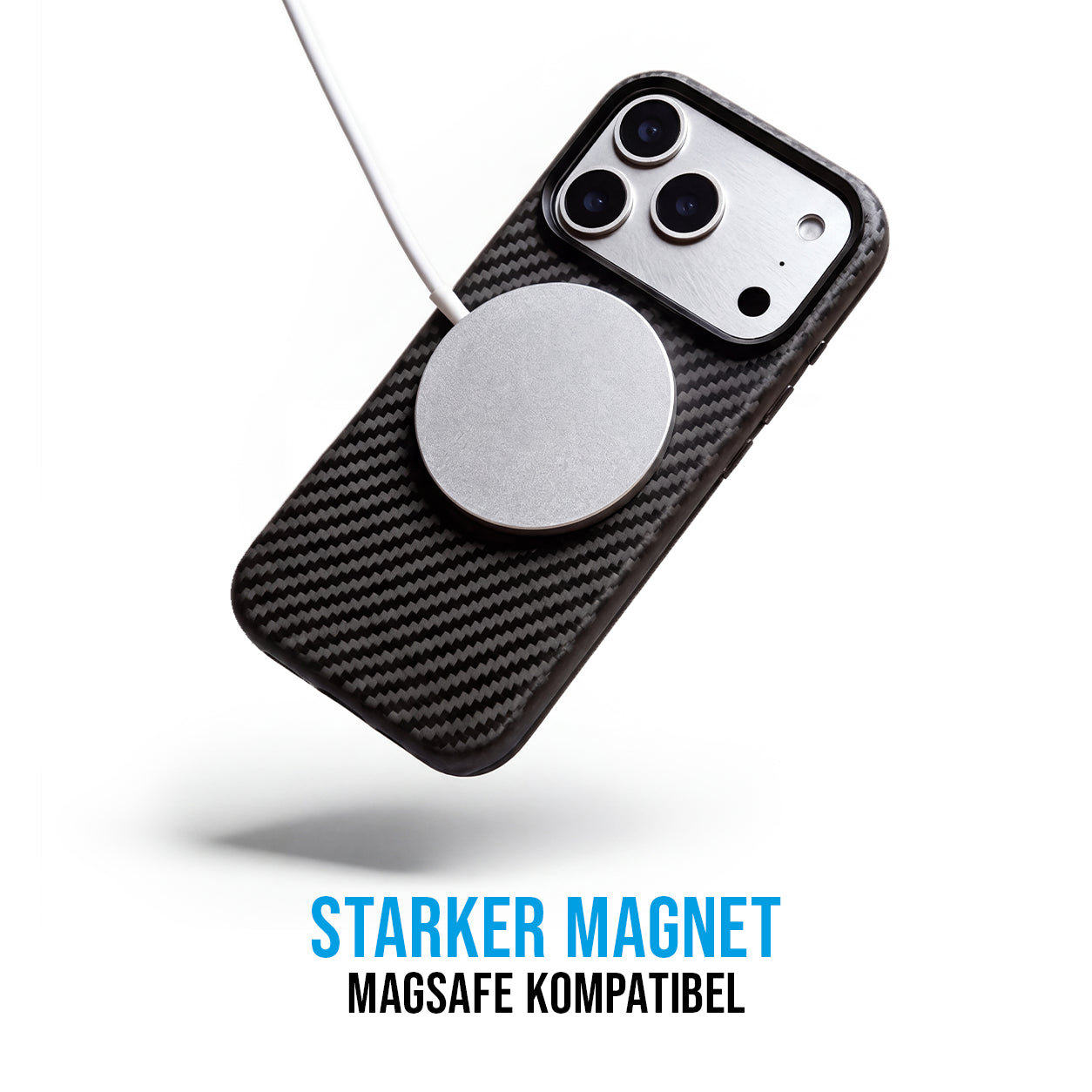 se® nocase – ultradünne MagSafe Hülle in Aramid-Optik