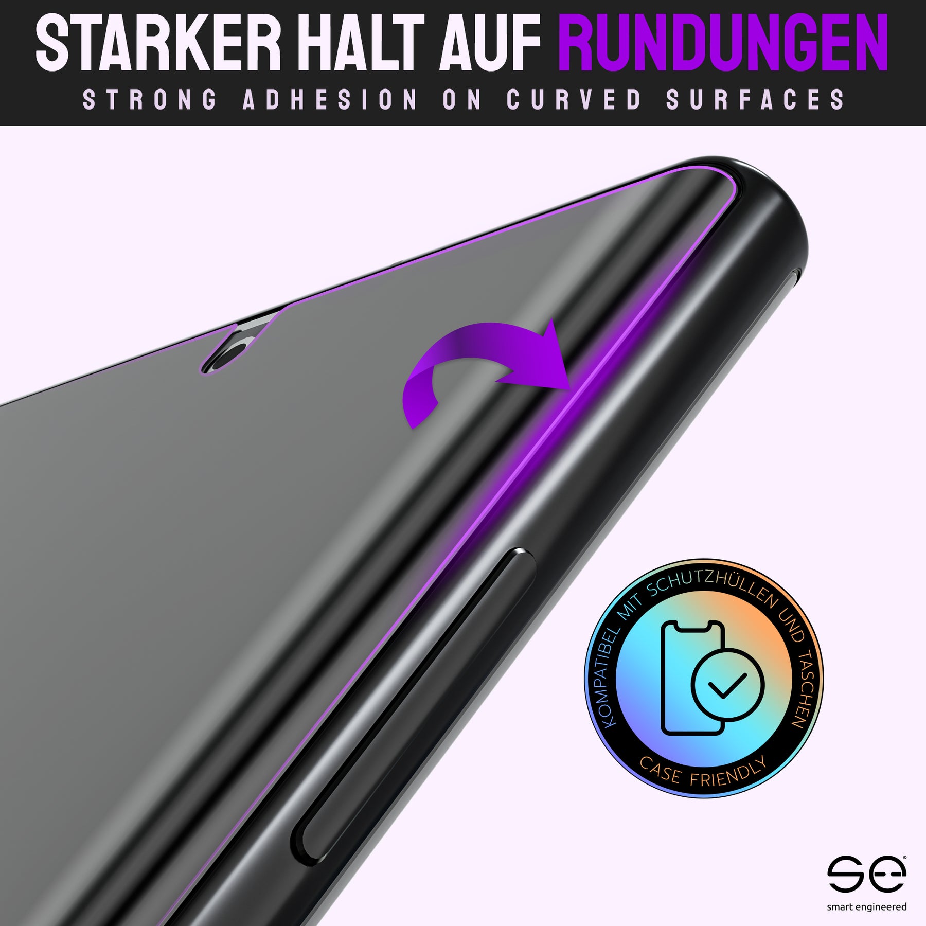 2x 3D Schutzfolie für das Oppo Find X9 Pro (Transparent, Matt oder Privacy)