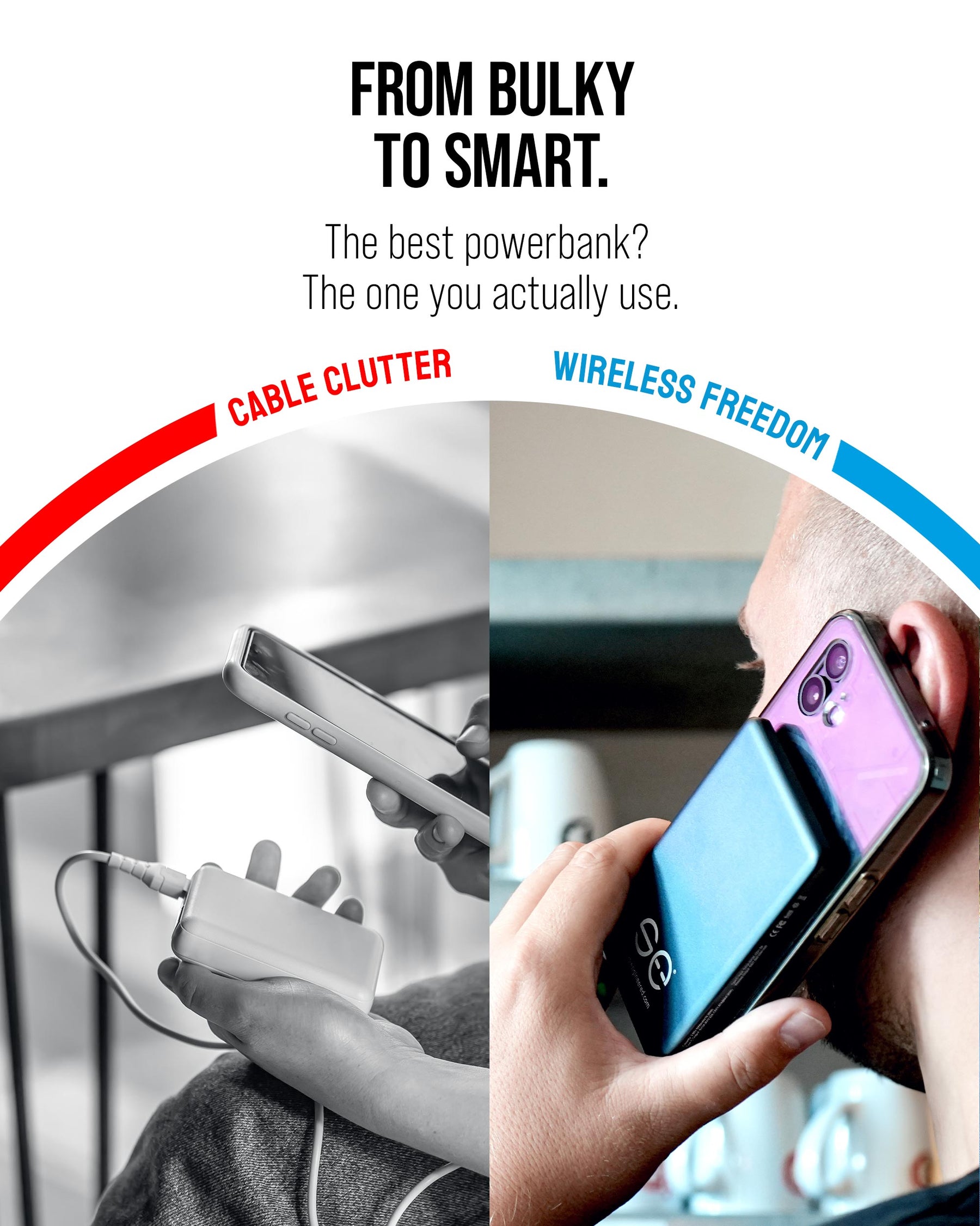 se® SNAPBANK Magnetic – The World's Thinnest Power Bank