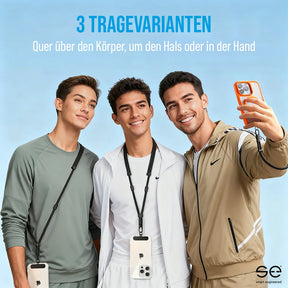 se® LANYARD – 3-in-1 Trage- und Handgelenkband