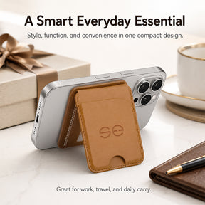se® SNAPWALLET – Kartenhalter mit Standfunktion für MagSafe & Handys mit Magnetring