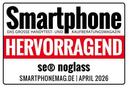 Smartphone Magazin: Hervorragend für se® noglass, April 2026