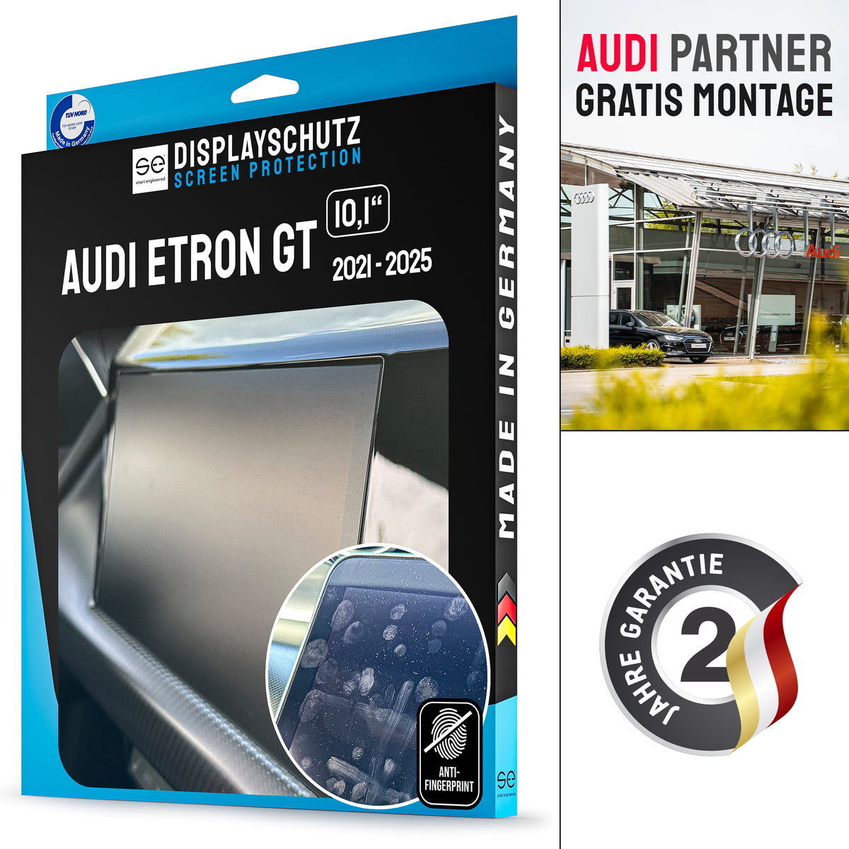 AUDI - 3D SCHUTZFOLIE FULL SERVICE SET - 100% STRESSFREI DONE FOR YOU