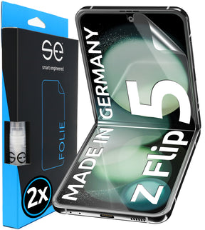 2x 3D Schutzfolie für die Samsung Galaxy Z Flip Serie (Transparent oder Matt)