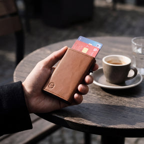 se® SMARTWALLET – Slim Wallet mit Kartenauswurf, Münzfach & RFID-Schutz