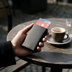 se® SMARTWALLET – Slim Wallet mit Kartenauswurf, Münzfach & RFID-Schutz