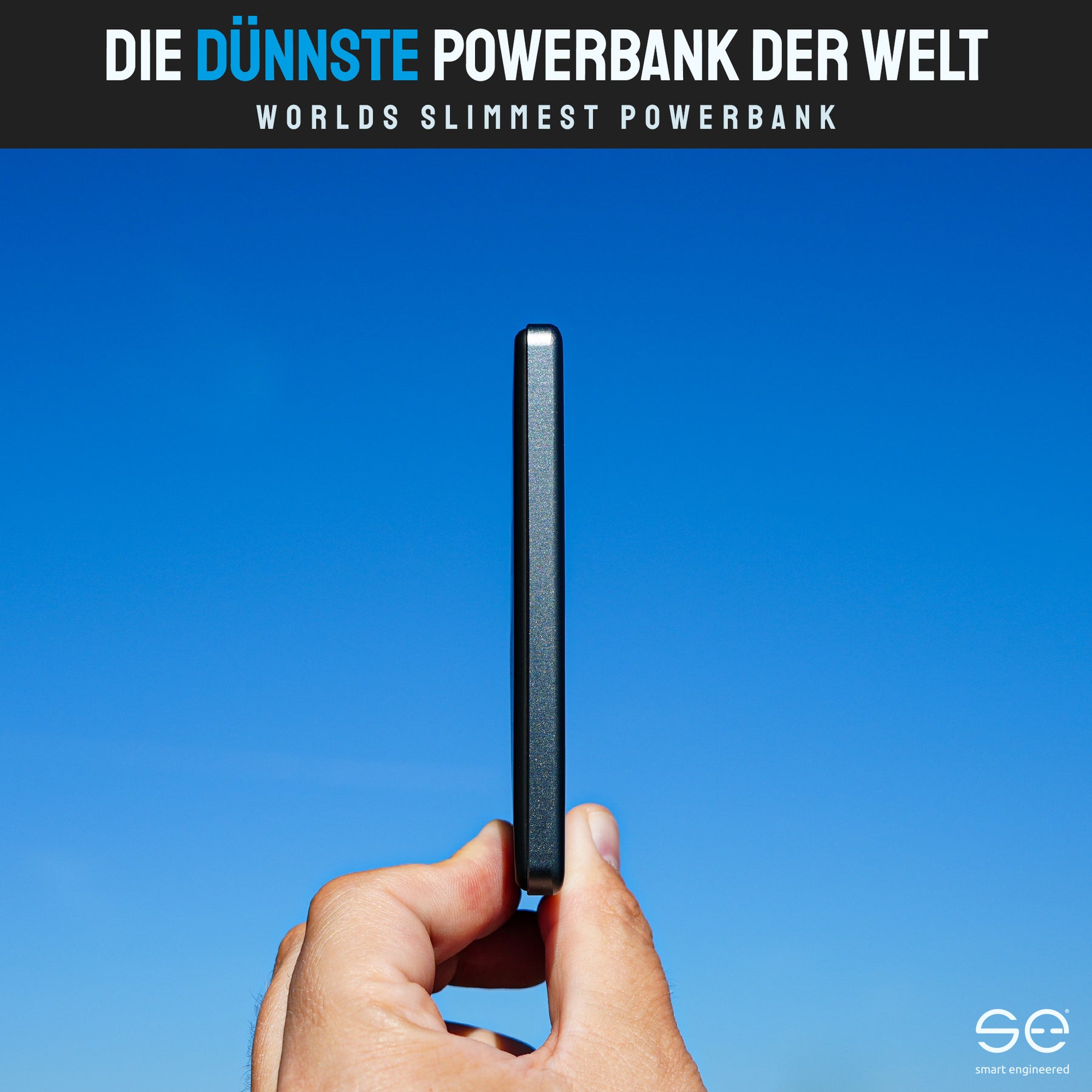 se® SNAPBANK Magnetic 5000mAh / 10.000mAh - Die dünnste Powerbank der Welt