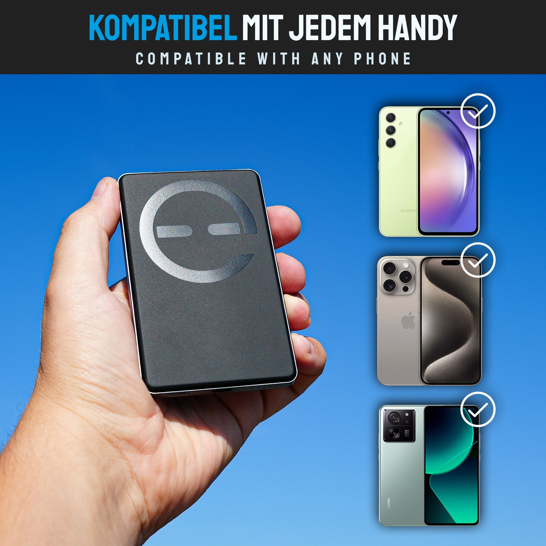 se® SNAPBANK Magnetic 5000mAh / 10.000mAh - Die dünnste Powerbank der Welt