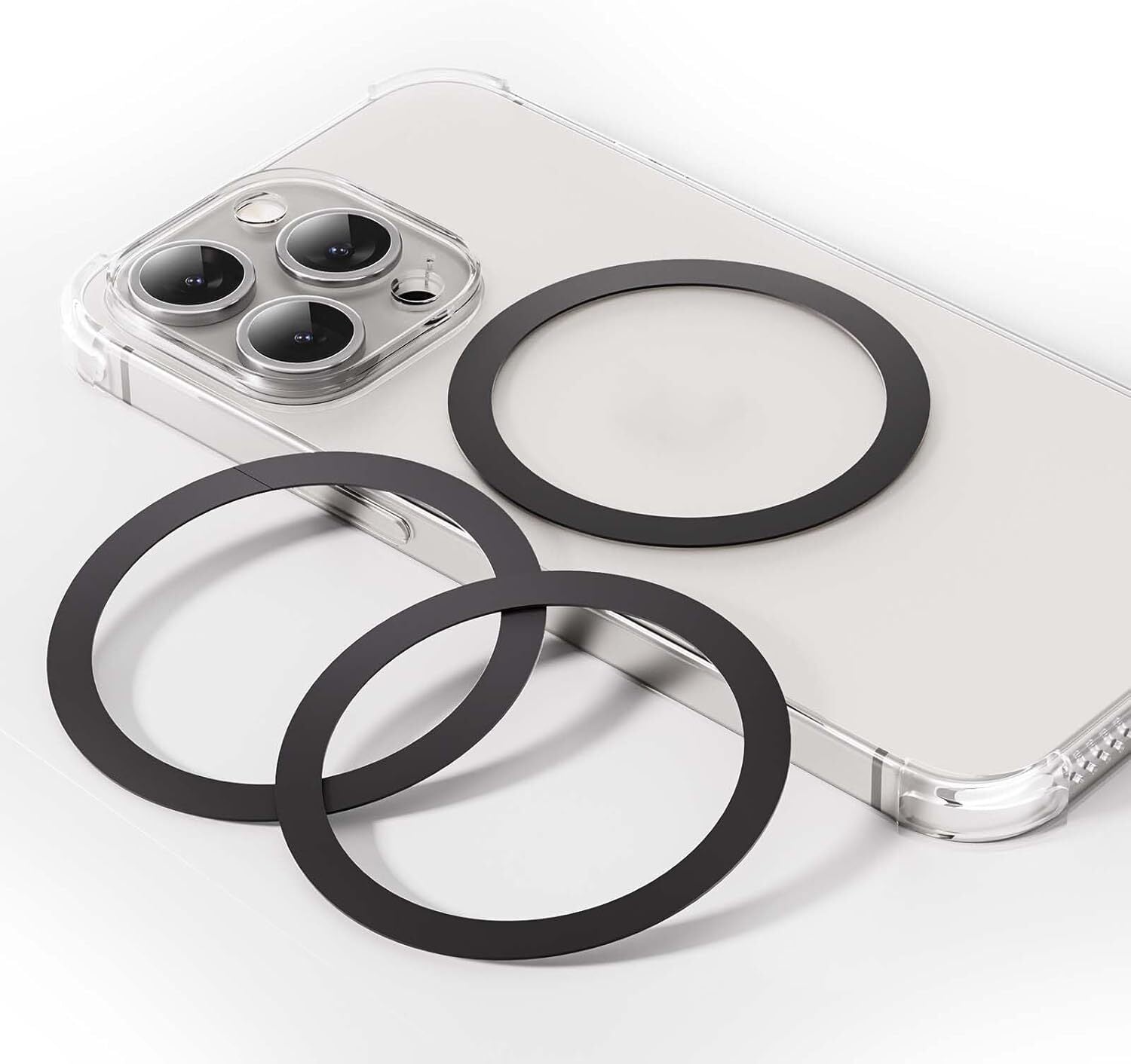 3x se® Magnetring – Für alle Smartphones (MagSafe kompatibel)