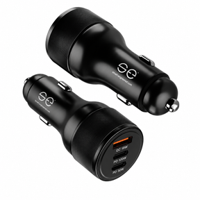 se® CARCHARGER 130W – USB-C Auto Ladegerät mit 100W Power Delivery & 3 Schnelllade-Ports