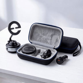 se® Auto-Set: SNAPMOUNT + SNAPCHARGE + CARCHARGER + TRAVEL BAG