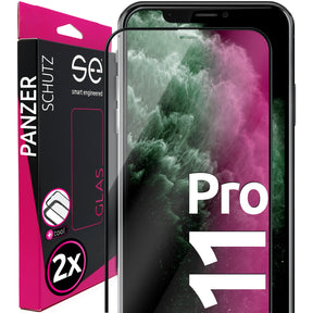 2x se® 3D Panzerglas Apple iPhone 11 Pro