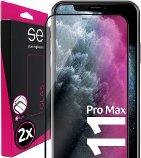 2x se® 3D Panzerglas Apple iPhone 11 Pro Max