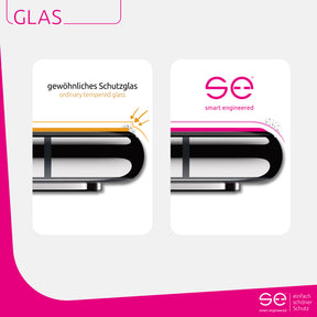 2x se® 3D Panzerglas Apple Iphone XS Max