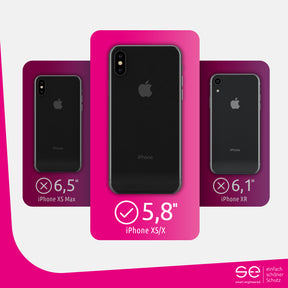 2x se® 3D Panzerglas Apple Iphone X/XS