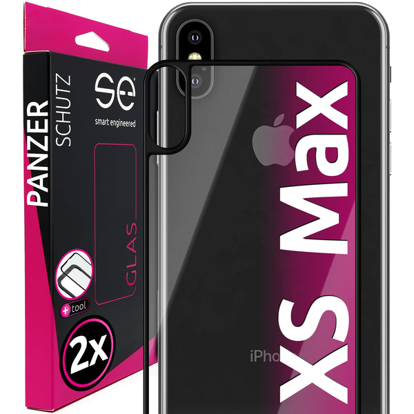 2x se® 3D Panzerglas Apple Iphone XS Max