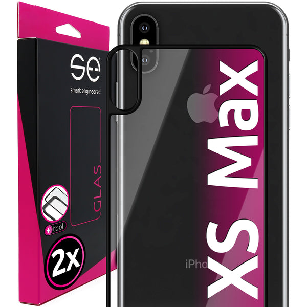 2x se® 3D Panzerglas Apple Iphone XS Max