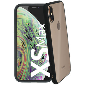 1x se® Hard-Cover Schutzhülle (matt-schwarz) Apple Iphone XS Max