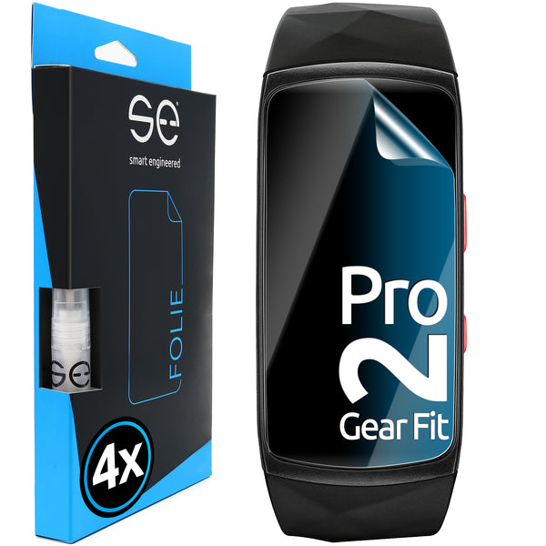 4x se® 3D Schutzfolie Samsung Gear Fit 2 Pro