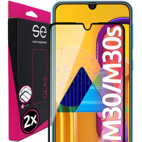 2x se® 3D Panzerglas Samsung Galaxy M30, Galaxy M30s