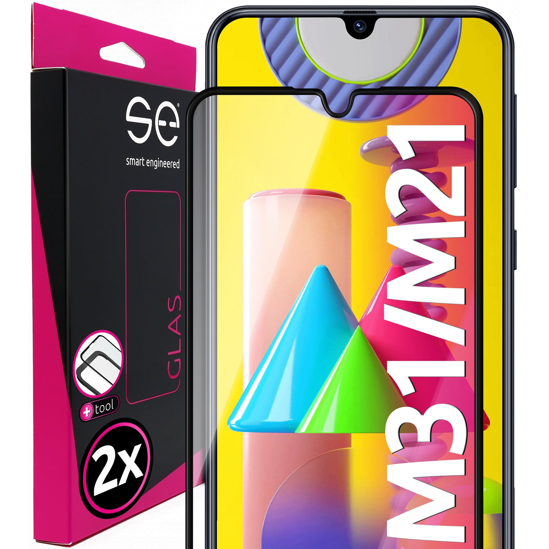 2x se® 3D  Samsung Galaxy M21, Galaxy M31