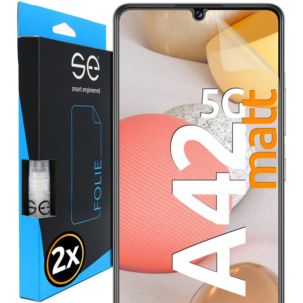 2x se® 3D Schutzfolie (entspiegelt) Samsung Galaxy A42 5G