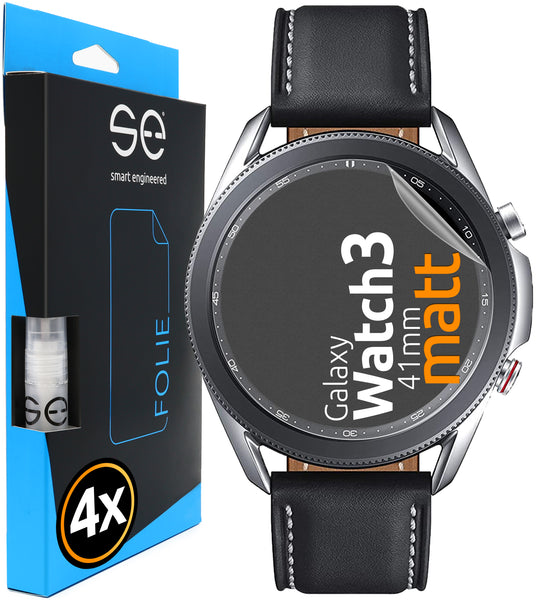 4x se® 3D Schutzfolie (entspiegelt) Samsung Galaxy Watch 3 (41mm)