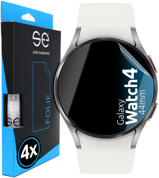 4x se® 3D Schutzfolie Samsung Galaxy Watch 4 (44mm)