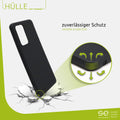 1x se® Soft-Cover Schutzhülle (matt-schwarz) Samsung Galaxy A72