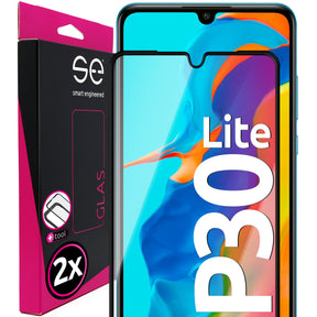 2x se® 3D Panzerglas Huawei P30 Lite