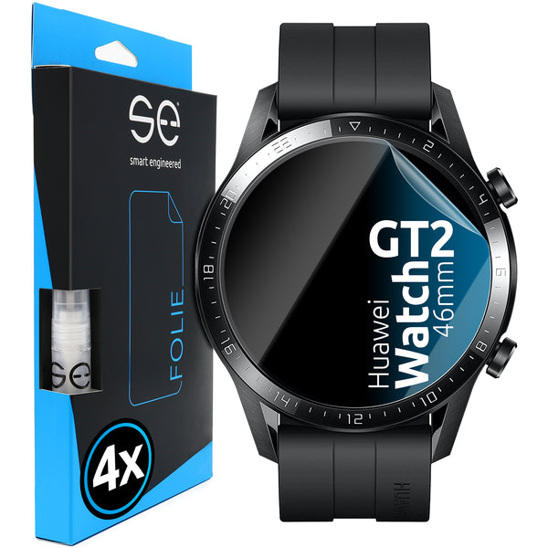 4x se® 3D Schutzfolie Huawei Watch GT 2