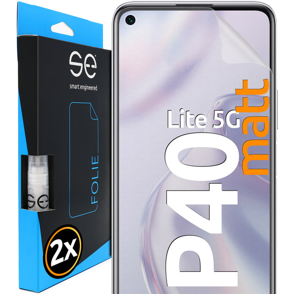 2x se® 3D Schutzfolie (entspiegelt) Huawei P40 Lite 5G