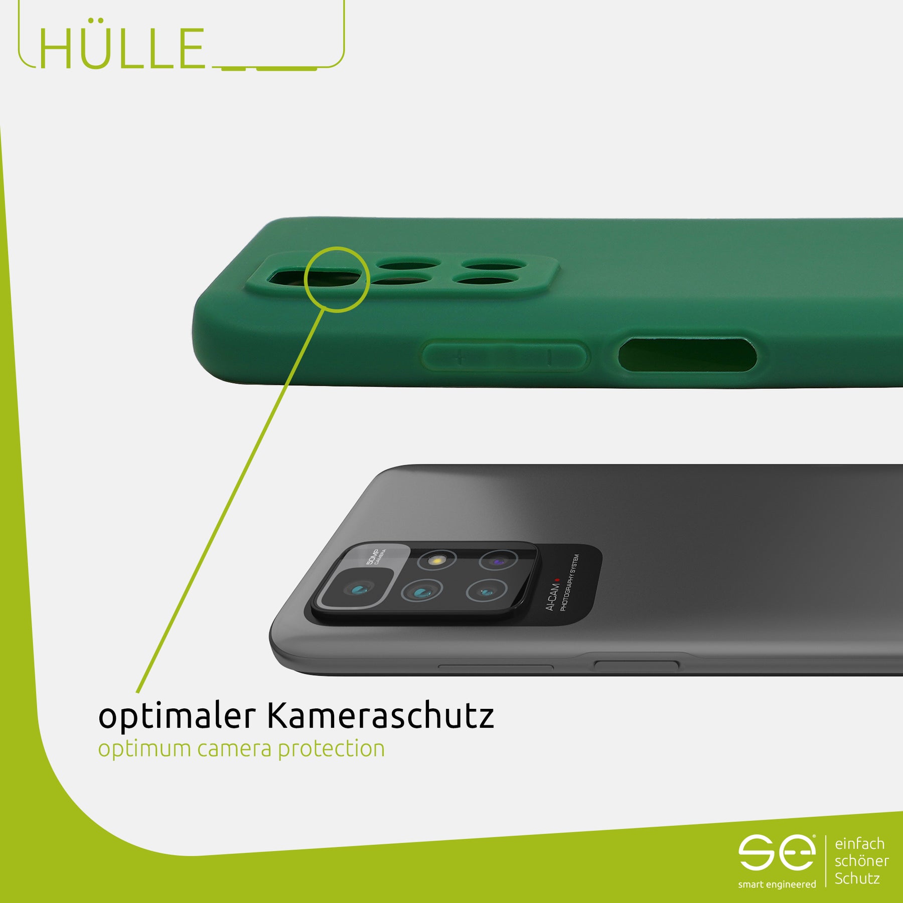 1x se® Soft-Cover Schutzhülle  Xiaomi Redmi 10