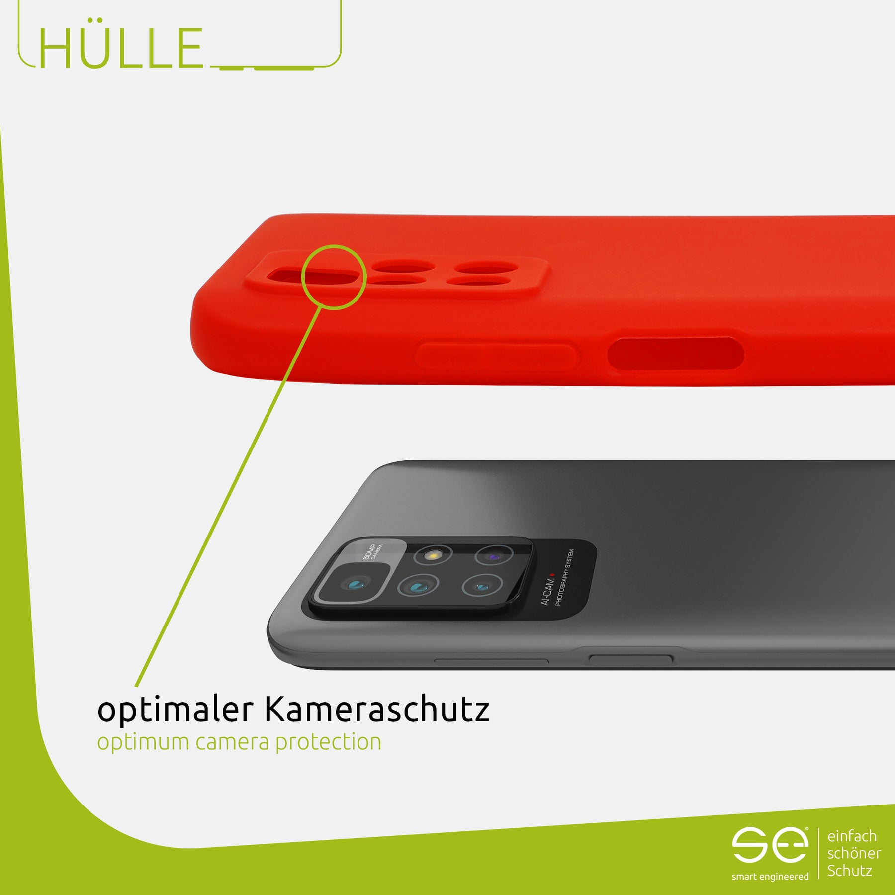 1x se® Soft-Cover Schutzhülle  Xiaomi Redmi 10