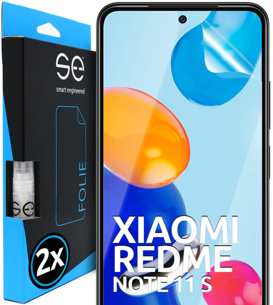 2x se® 3D Schutzfolie Xiaomi Redmi Note 11s