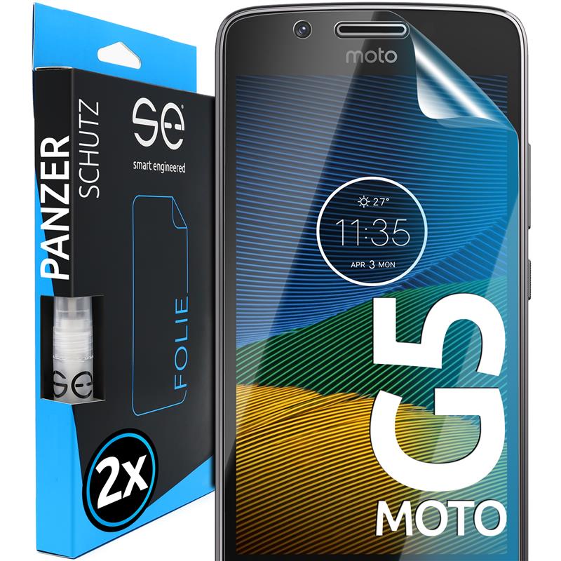 2x se® 3D Schutzfolie Motorola Moto G5