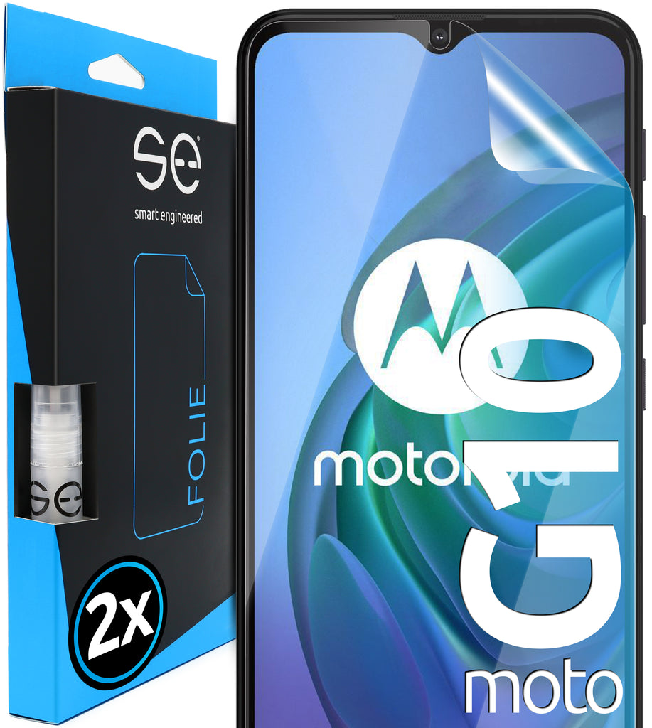 2x se® 3D Schutzfolie Motorola Moto G10
