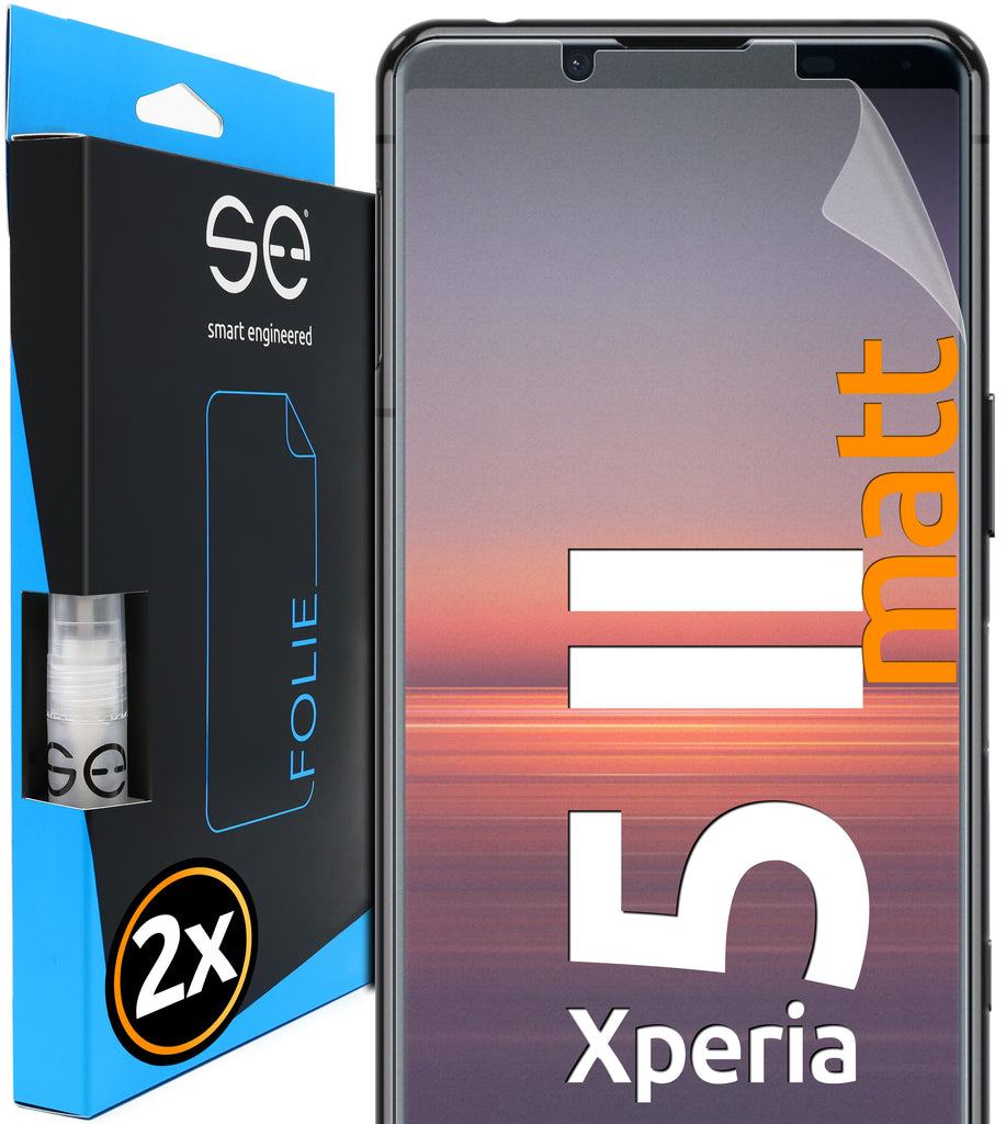 2x se® 3D Schutzfolie (entspiegelt) Sony Xperia 5 II