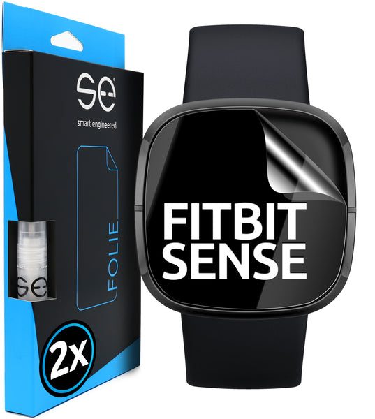 4x se® 3D Schutzfolie Fitbit Sense